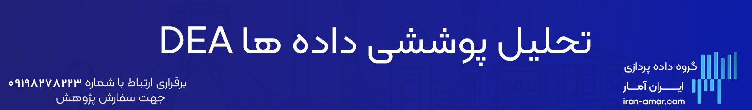 سفارش پروژه تحلیل پوششی داده ها